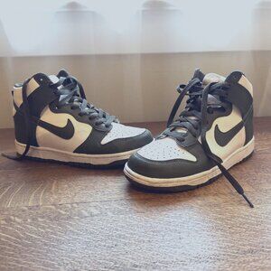 Nike Dunk High 6Y White/White/Vintage Green